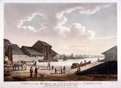 बेज़वाटर, पैडिंगटन, लंदन, 1801 द्वारा जे जेकस