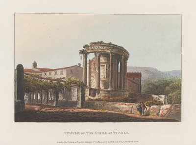 टिवोली में सिबिल का मंदिर द्वारा जे. मेरीगोटो