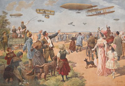 वायु प्रदर्शनी, सी। 1908. द्वारा जे. मुनिएर