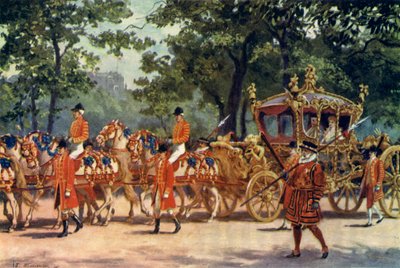 राज्याभिषेक कोच, किंग एडवर्ड सप्तम का राज्याभिषेक जुलूस द्वारा जे। विलियमसन