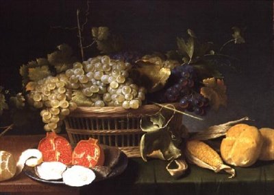 फलों का स्थिर जीवन द्वारा जैकब फोपेन्स वैन ईएस