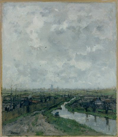 द हेग के पास सलाद गार्डन, c.1878 द्वारा जैकब हेनरिकस या हेंड्रिकस मैरिस