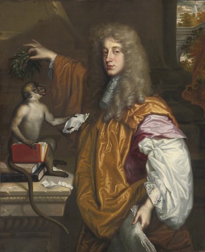 जॉन विल्मोट का पोर्ट्रेट, रोचेस्टर 1647-1680 का दूसरा अर्ल द्वारा Jacob Huysmans