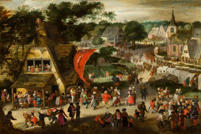 सेंट सेबेस्टियन दिवस पर मेला, c.1598 द्वारा जैकब आई सेवरी