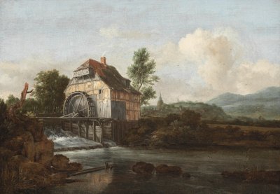 वॉटरमार्क के साथ लैंडस्केप, c.1680 द्वारा जैकब वैन रुइसडेल