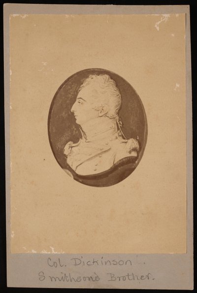 हेनरी लुइस डिकिंसन का पोर्ट्रेट 1771-1820, 1805 ने 1880 के दशक की तस्वीर खींची। द्वारा जैकब स्पॉर्नबर्ग