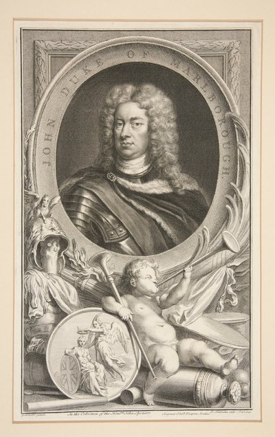 जॉन, ड्यूक ऑफ मार्लबोरो द्वारा Jacobus Houbraken