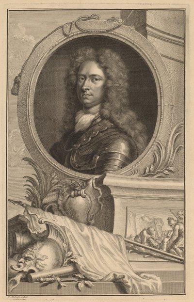 एक सज्जन व्यक्ति का चित्र द्वारा Jacobus Houbraken