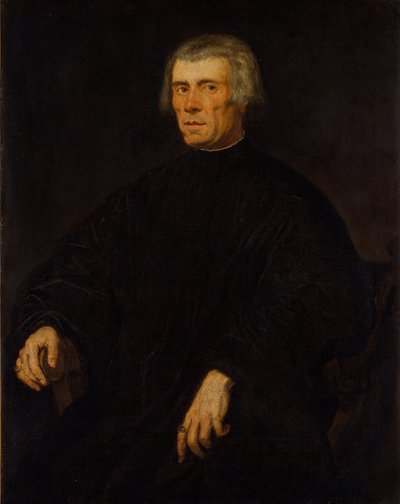 पोर्ट्रेट ऑफ़ ए मैन, c.1560 द्वारा जैकोपो रोबुस्टी टिंटोरेटो