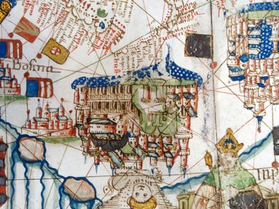 यूरोप का पुनर्जागरण नक्शा, जैकोपो रूसो (बाद), 1528 द्वारा Jacopo Russo