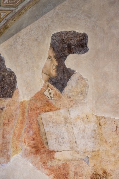 दांते एलघिएरी का पोर्ट्रेट (फ्रेस्को) द्वारा Jacopo di Cione