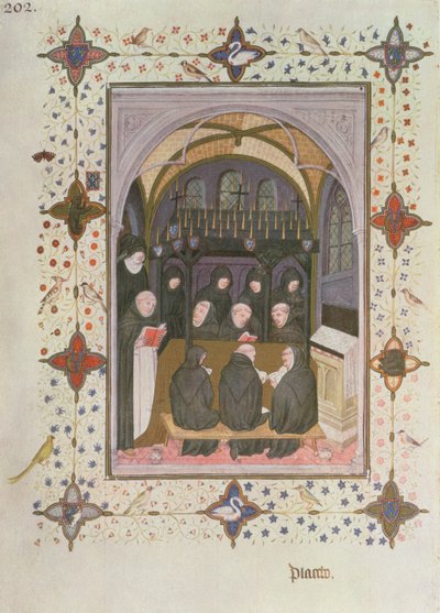 MS 11060-11061 मृतकों के कार्यालय: अंतिम संस्कार समारोह द्वारा जैक्विमार्ट डी हेसिन