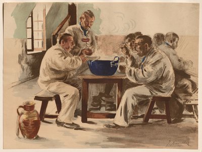 द शेम्प एट द चाम्बरी, 1899। द्वारा जैक्स बेसिलहैक