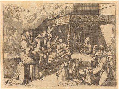 रानी की मृत्यु, 1612. द्वारा जैक्स कैलोट