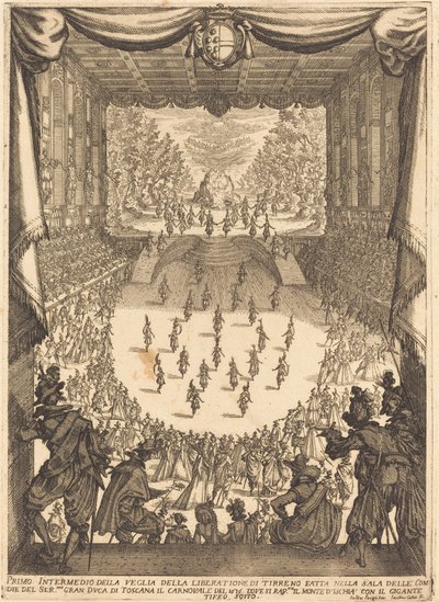 प्रथम इंटरमेज़ो, 1617. द्वारा जैक्स कैलोट