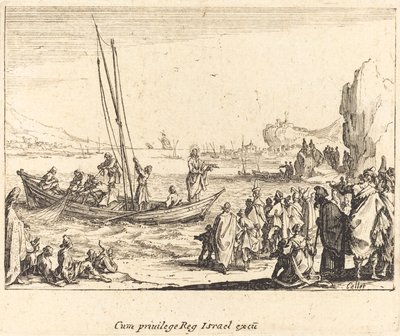फिशर ऑफ मेन, 1635। द्वारा जैक्स कैलोट
