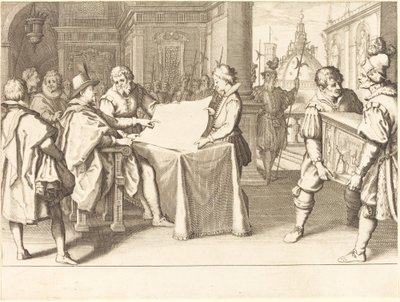 डुओमो, फ्लोरेंस की बहाली, सी। 1614. द्वारा जैक्स कैलोट