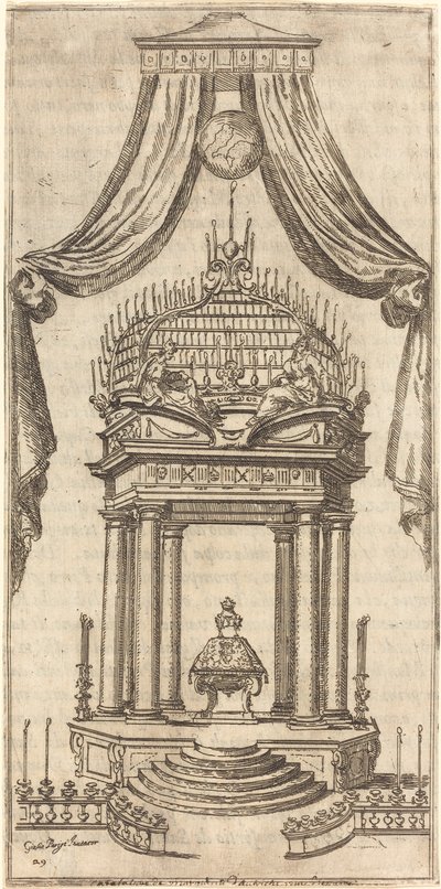 काटाफाल्क, 1612। द्वारा जैक्स कैलोट