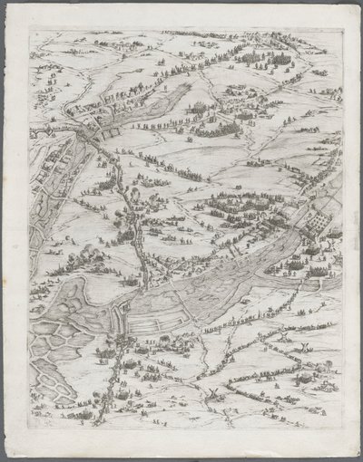 ला रोशेल की घेराबंदी: प्लेट 7, 1628-1630। द्वारा जैक्स कैलोट