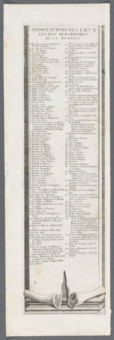 ला रोशेल की घेराबंदी: प्लेट 9, 1628-1630। द्वारा जैक्स कैलोट