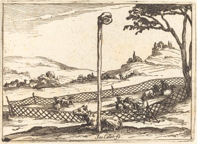 द विजिलेंट आई, 1628. द्वारा जैक्स कैलोट