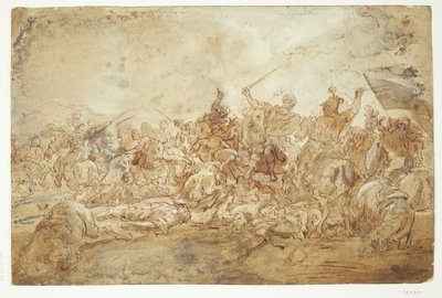 कवेलरी युद्ध दृश्य द्वारा जैक्स कर्टोइस