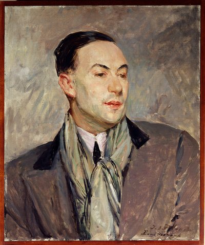 पॉल मोरंड के चित्र के लिए अध्ययन (1888-1976) जैक्स एमिल (जैक्स-एमिल) ब्लैंच द्वारा पेंटिंग (1861-1942) डिम। 0,54 x 0,45 मीटर रूएन। फाइन आर्ट का संग्रहालय द्वारा जैक्स एमिल ब्लांच
