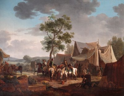 एक पड़ाव, 1796 द्वारा जैक्स फ्रेंकोइस जोसेफ स्वेबाक