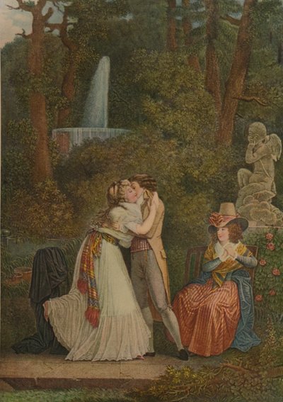 जूली, या LAmour से पहले चुंबन, पहले चुंबन, 1784-1799, 1913 द्वारा जैक्स लुई कोपिया