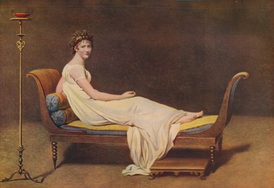 मैडम रेकमियर, 1800, c1915। द्वारा जैक्स लुई डेविड