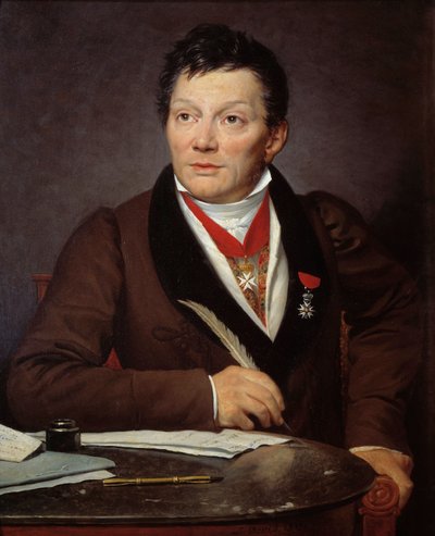 अलेक्जेंड्रे लेनोइर (1761-1839) पुरातत्वविद् और मुसी डेस स्मारक फ़्रैंकैस पेंटिंग के क्यूरेटर जैक्स लुई डेविड (1748-1825) 1817 सन द्वारा पोर्ट्रेट। 0,76x0,62 मीटर - अलेक्जेंड्रे लेनोर (1761-1839) का पोर्ट्रेट, पुरातत्वविद् और एफ के संग्रहालय के क्यूरेटर द्वारा जैक्स लुई डेविड