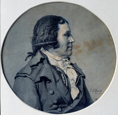 एडमंड लुई डुबोइस डी क्रांस (1747-1814) के प्रतिनियुक्ति, युद्ध मंत्री का पोर्ट्रेट। जैक्स लुई डेविड द्वारा ड्राइंग (1748-1825) द्वारा जैक्स लुई डेविड