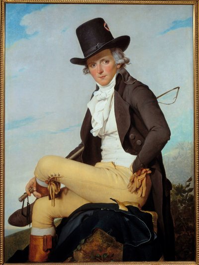 पियरे सेरिज़िएट (1757-1847) का पोर्ट्रेट कलाकार का सुंदर भाई जैक्स लुई डेविड द्वारा पेंटिंग (1748-1825) 1795, लकड़ी पर तेल, मंद। 1,29x0,95 मीटर - कलाकार के बहनोई पियरे सेरिज़िएट (1757-1847) का पोर्ट्रेट। जैक्स लुई डेविड द्वारा पेंटिंग ( द्वारा जैक्स लुई डेविड