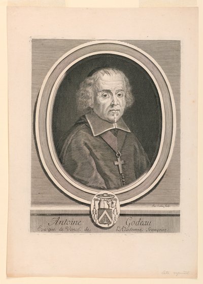 एंटोनी गोडेउ का पोर्ट्रेट (1605-1672) द्वारा जैक्स लुबिन