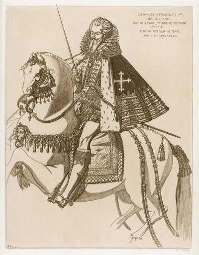 चार्ल्स इमैनुएल I द्वारा Jacques de Fornazeris