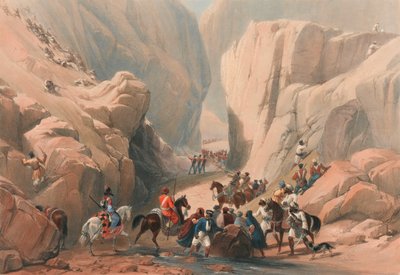 'सिरी बोलन के ऊपर संकीर्ण दर्रे में उद्घाटन' द्वारा जेम्स (बाद में) एटकिंसन