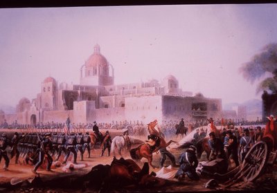 मैक्सिकन-अमेरिकी युद्ध (1846-48), अमेरिकी सैनिकों ने चुरुबुस्को में सैन मेटो पर हमला किया द्वारा जेम्स (बाद) वॉकर