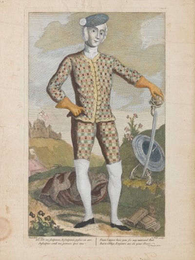 प्रिंस चार्ल्स एडवर्ड स्टुअर्ट (रंगीन उत्कीर्णन) द्वारा जेम्स (c.1692-1767) (बाद) वाडेल