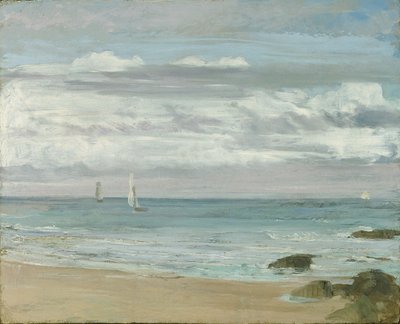 ब्लू एंड सिल्वर: ट्राउविल, c.1865 द्वारा James Abbott McNeill Whistler