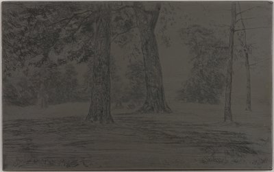 ग्रीनविच पार्क, 1859। द्वारा जेम्स एबॉट मैकनील व्हिस्लर