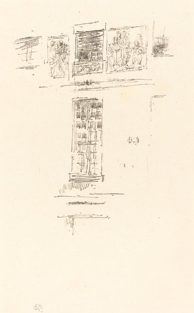 होटल कोलबर्ट, विंडोज़, 1891। द्वारा जेम्स एबॉट मैकनील व्हिस्लर