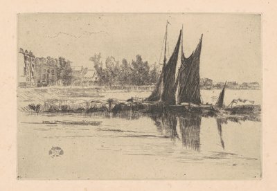 हर्लिंगम, 1879। द्वारा जेम्स एबॉट मैकनील व्हिस्लर
