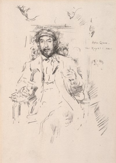 जॉन ग्रोव, 1895। द्वारा जेम्स एबॉट मैकनील व्हिस्लर