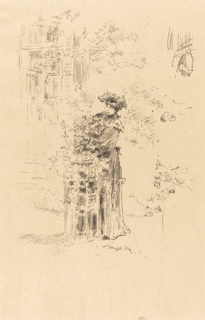 द ब्यूटीफुल गार्डेनर, 1894। द्वारा जेम्स एबॉट मैकनील व्हिस्लर