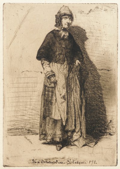 मदर जेरार्ड, 1858। द्वारा जेम्स एबॉट मैकनील व्हिस्लर