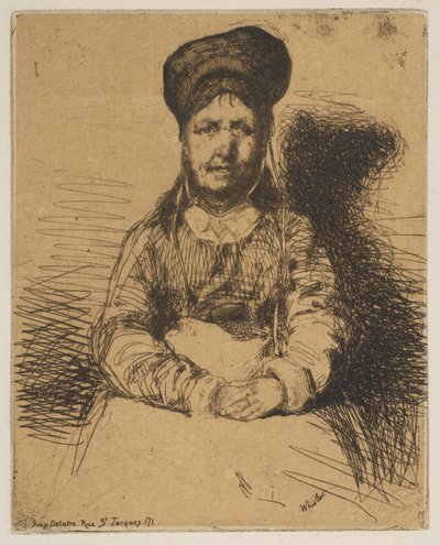 ला रेटम्यूज़, 1858। द्वारा जेम्स एबॉट मैकनील व्हिस्लर