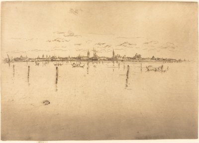 लिटिल वेनिस, 1880। द्वारा जेम्स एबॉट मैकनील व्हिस्लर