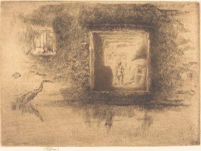 निशाचर: फर्नेस, 1880। द्वारा जेम्स एबॉट मैकनील व्हिस्लर