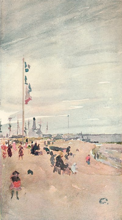 सी-शोर पर, c1883 1903-1904 द्वारा जेम्स एबॉट मैकनील व्हिस्लर
