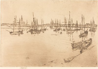 सेंट जॉर्ज, 1880। द्वारा जेम्स एबॉट मैकनील व्हिस्लर